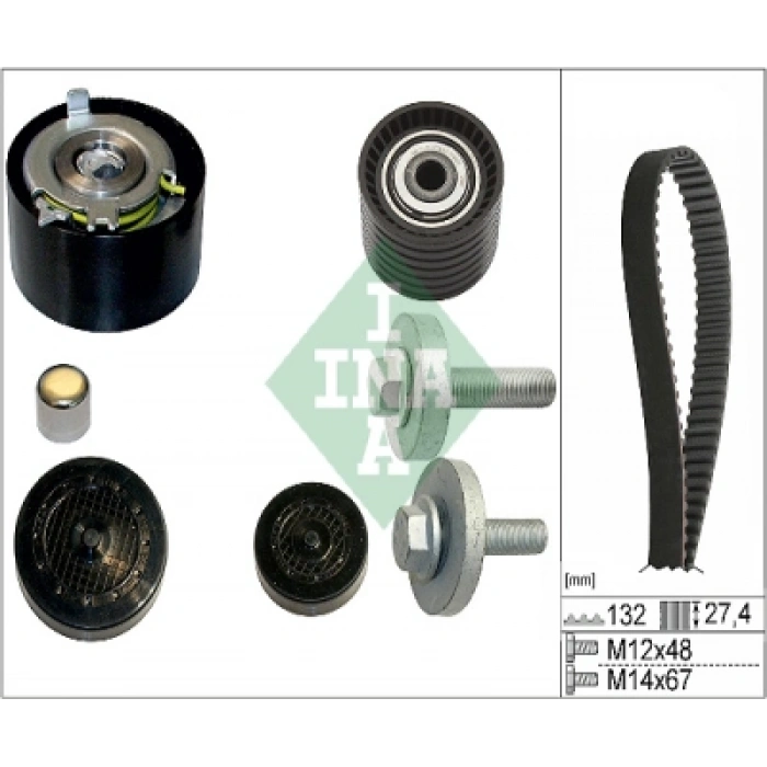 TRIGER SETI EKSANTRIK GERGI SETI K4M-K4J MEGAN I-II/CLIO II/SCENIC II/LAGUNA/LOGAN 1.4-1.6 16V 98-