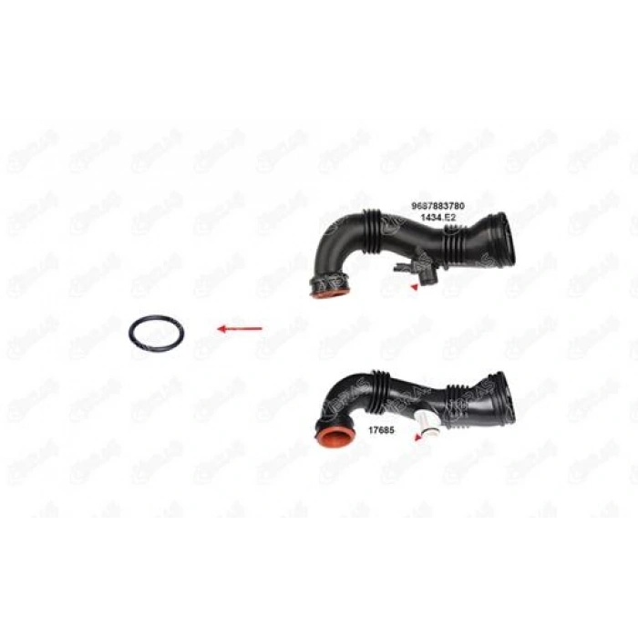 TURBO HORTUM CONTASI 24.00 X 3.00MM SCUDO/EXPERT/JUMPY/PARTNER/BERLINGO BM 04-