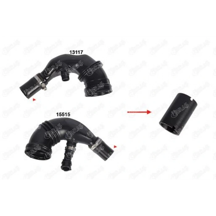 TURBO HORTUMU (35MMX6.5CM) FIORINO LINEA 1.3 MTJ 07-