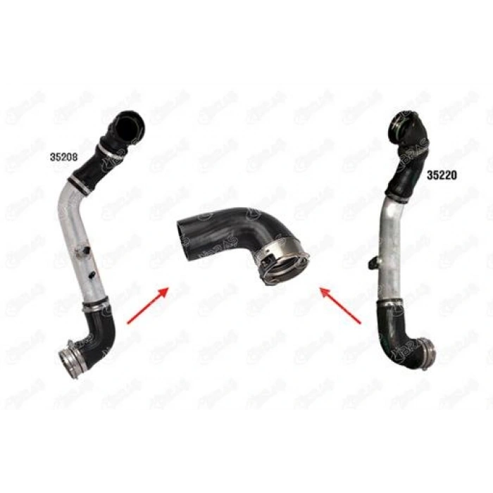 TURBO HORTUMU E60-E61 M57 03-10