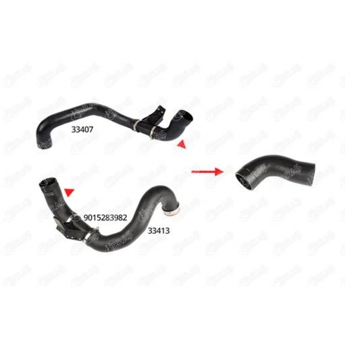 TURBO HORTUMU KÜÇÜK HORTUM W901-902-903-904 M611 00-06