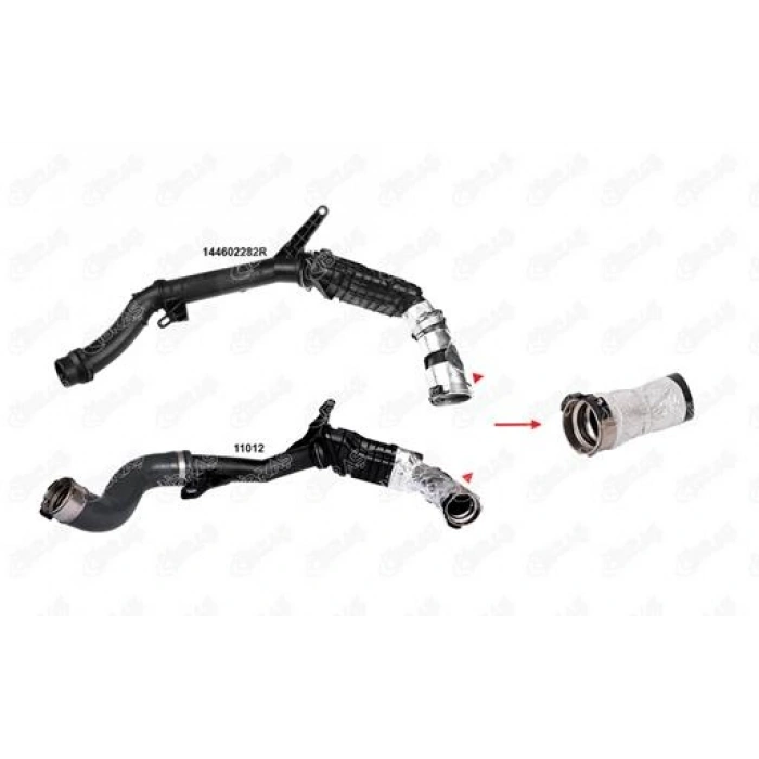 TURBO HORTUMU KÜÇÜK PLASTIK PARÇA CLIO IV DOKKER LODGY LOGAN II SANDERO II DUSTER 1.5DCI K9K 09-