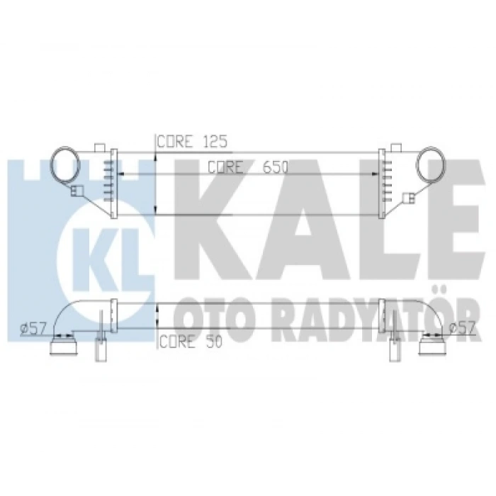TURBO RADYATÖRÜ 203-209-171 BM 2000-2007