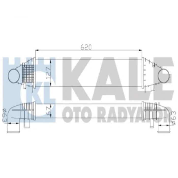 TURBO RADYATÖRÜ 204-212 271-646 2007-