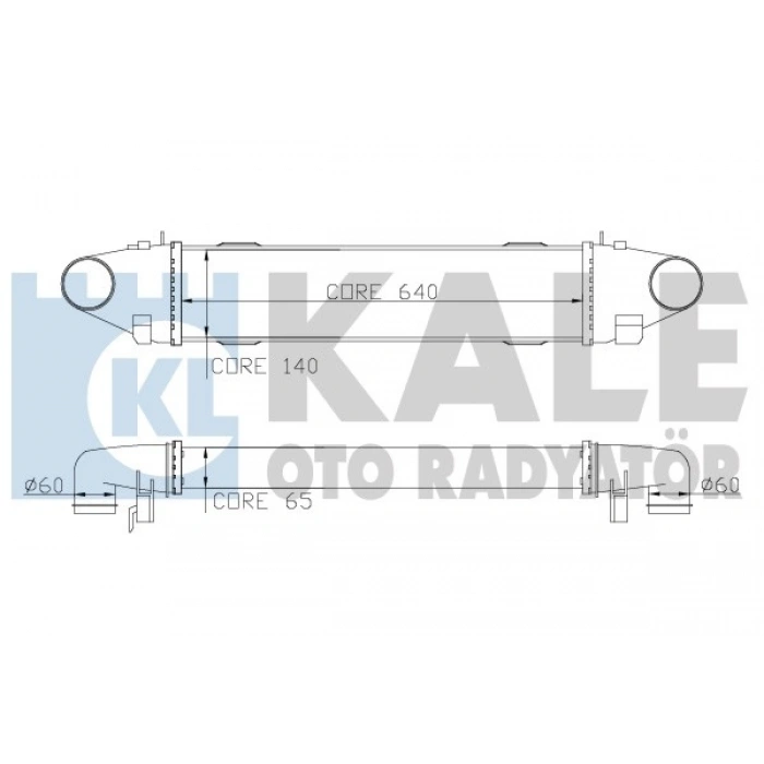 TURBO RADYATÖRÜ 204 271-646-642 2007-