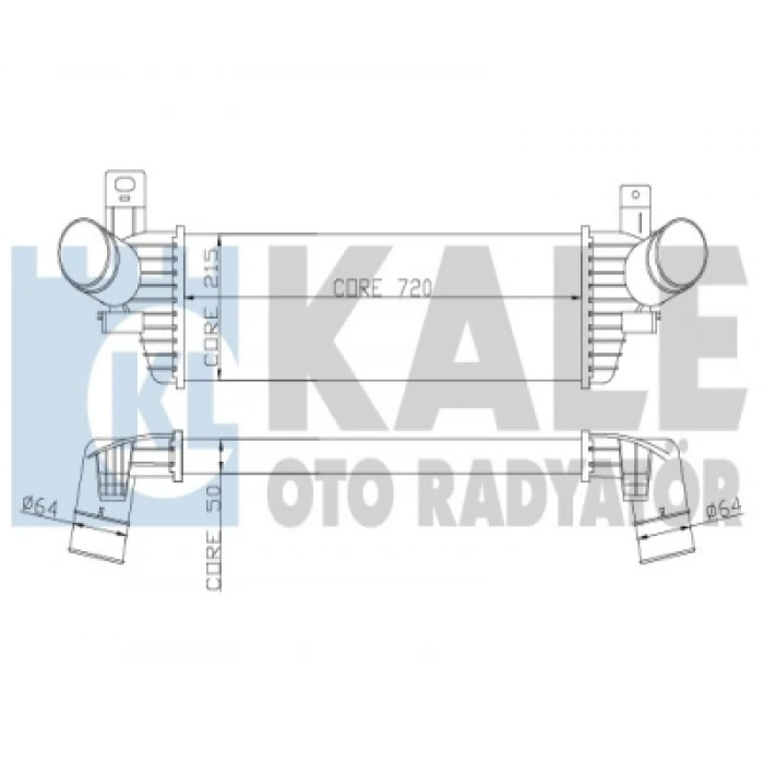 TURBO RADYATÖRÜ 8ML376755471 T5-T6 CFCA 2,0 TDI 10-
