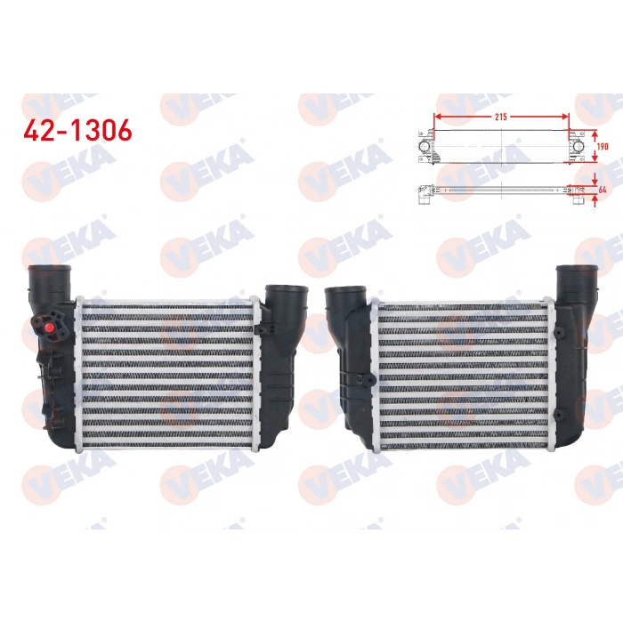 TURBO RADYATÖRÜ AUDI A4 1,8 T
