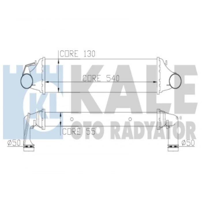 TURBO RADYATÖRÜ E46 M47-M57 00-03