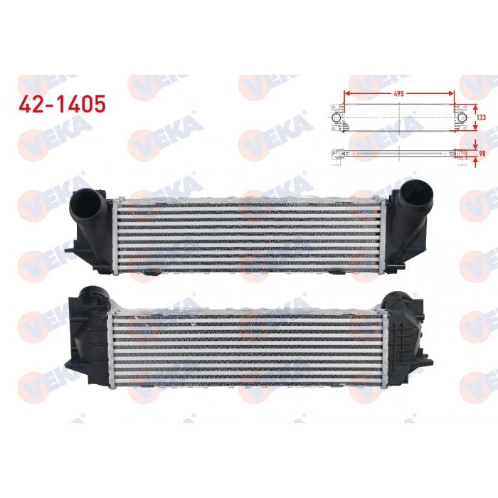 TURBO RADYATÖRÜ F10-F10 LCI-F11-F11 LCI-F18- F18 LCI N20 10-17