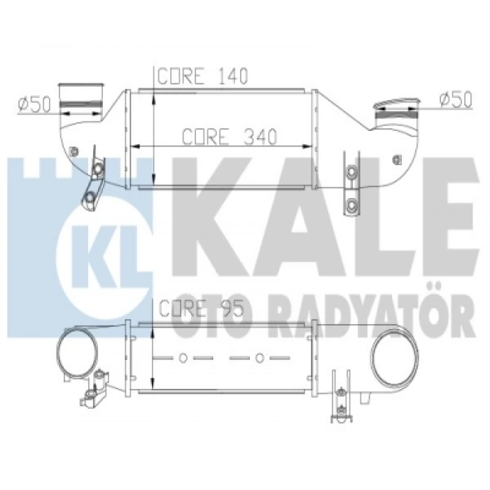 TURBO RADYATÖRÜ FOCUS 1,8 D 02-