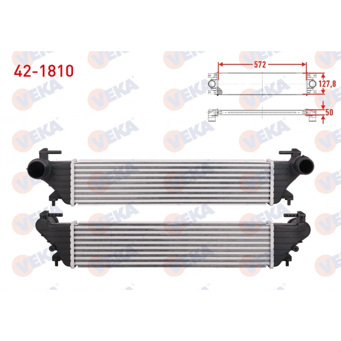TURBO RADYATÖRÜ INTERCOOL (BRAZING) EGEA BM- 15-