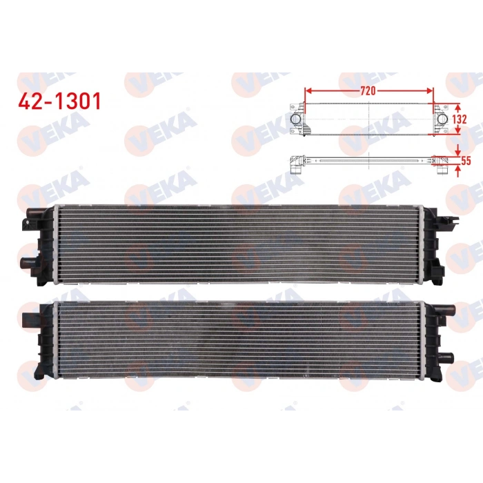 TURBO RADYATORU (INTERCOOLER) AUDI A4 (8K2,B8) 2.0 TDI 2007-2015