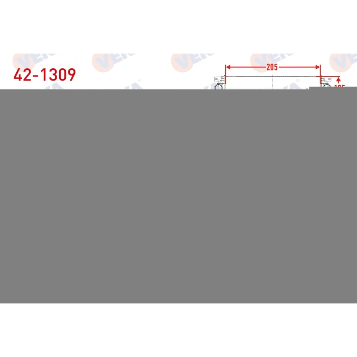 TURBO RADYATORU (INTERCOOLER) AUDI A6 C6 2.7 TDI 163 hp 2004-2011