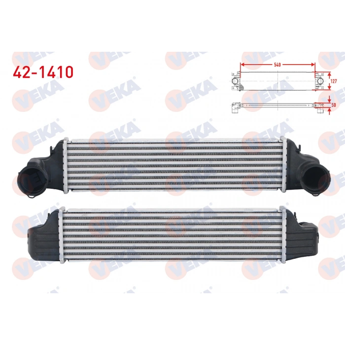 TURBO RADYATORU (INTERCOOLER) BMW 3 SERISI (E46) 320 D - 330 D - 330 XD 1998-2005/ X3 (E83) 2.0 D - 3.0 D 2004-2010