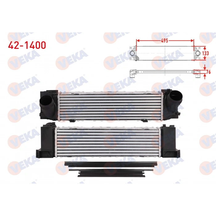 TURBO RADYATORU (INTERCOOLER) BMW 3 SERISI (F30) 320 D 2011-