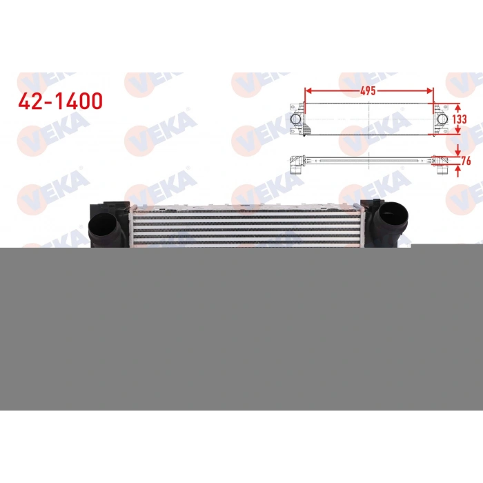 TURBO RADYATORU (INTERCOOLER) BMW 3 SERISI (F30) 320 D 2011-