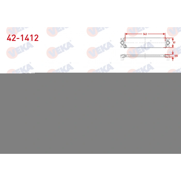 TURBO RADYATORU (INTERCOOLER) BMW 5 SERISI (E60) 520 D - 525 D - 530 D 2003-2010