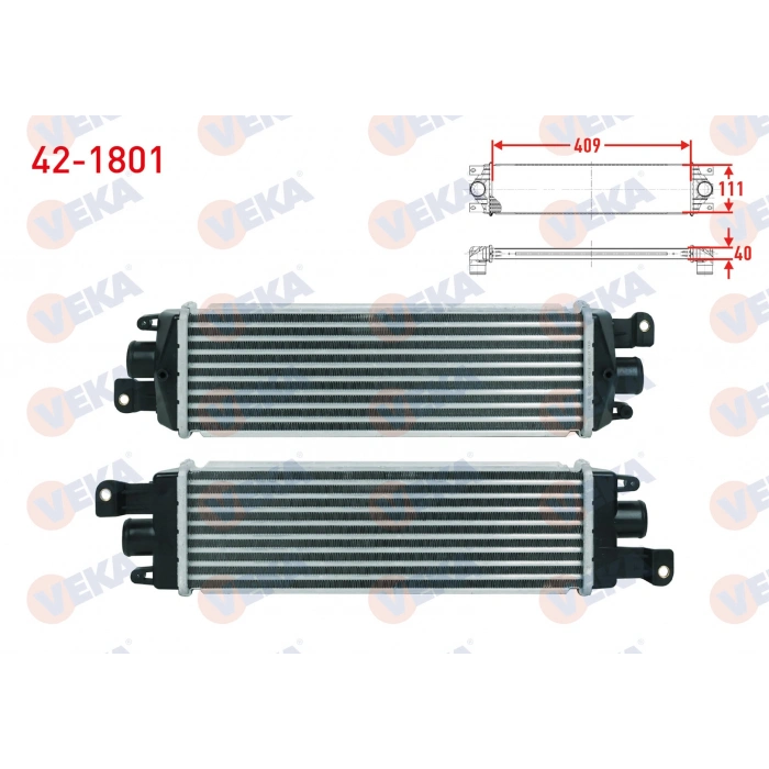 TURBO RADYATORU (INTERCOOLER) FIAT ALBEA 1.3 MJT 2002-