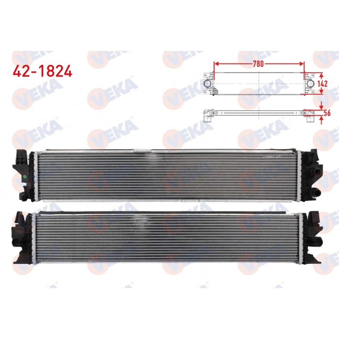 TURBO RADYATORU (INTERCOOLER) FIAT DUCATO 2.2 JTD 2021-