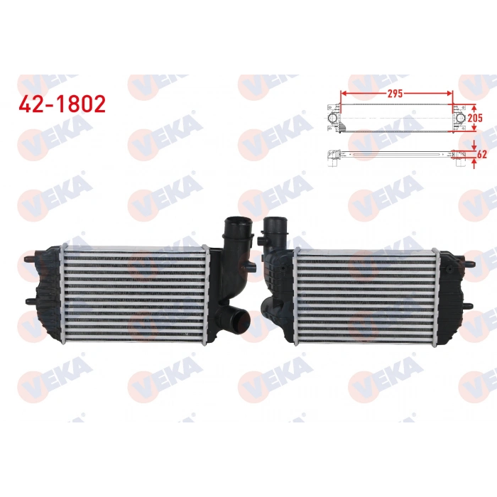 TURBO RADYATORU (INTERCOOLER) FIAT DUCATO (230) 2.5 TDI 1994-2002