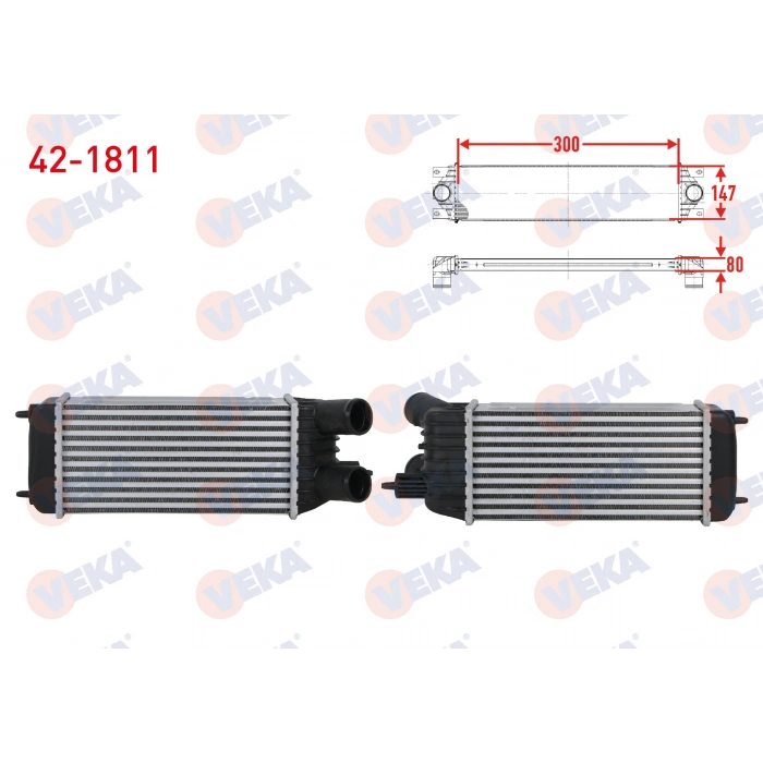 TURBO RADYATORU (INTERCOOLER) FIAT SCUDO (270) 1.6 MJT 2007-