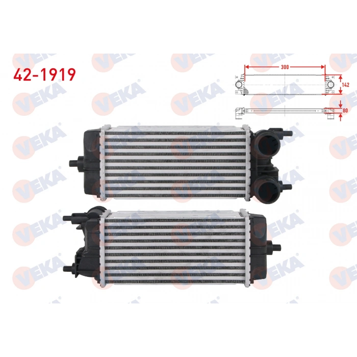 TURBO RADYATORU (INTERCOOLER) FORD ECOSPORT 1.5 TDCI 2018-
