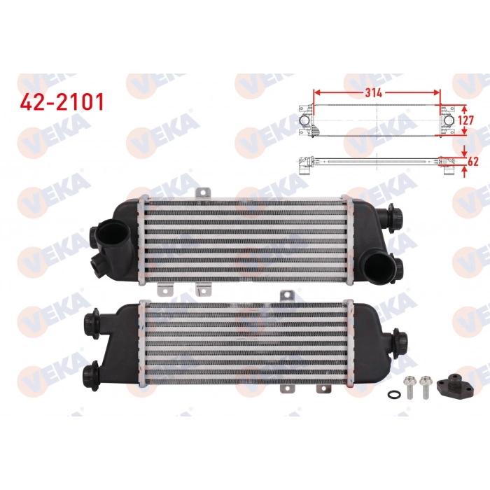 TURBO RADYATORU (INTERCOOLER) HYUNDAI I30 (FD) 1.6 CRDI 2007-2011