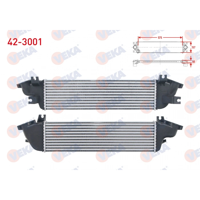 TURBO RADYATORU (INTERCOOLER) MITSUBISHI L 200 (KJ_,KK_,KL_) 2.4 DI-D 2015-