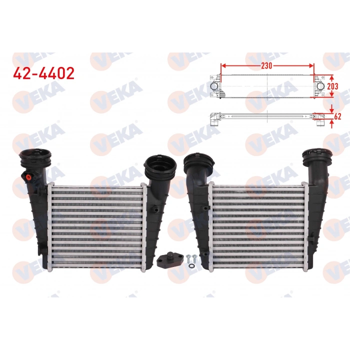 TURBO RADYATORU (INTERCOOLER) MUSURLU VOLKSWAGEN PASSAT (3B3) 1.8 2000-2005