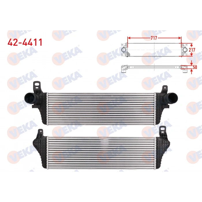 TURBO RADYATÖRÜ INTERCOOLER T5-T6 CFCA 2,0 TDI 10-