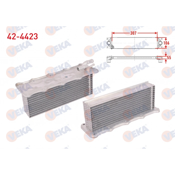 TURBO RADYATORU (INTERCOOLER) VOLKSWAGEN GOLF VII (5G1) 1.2 TSI 2012-