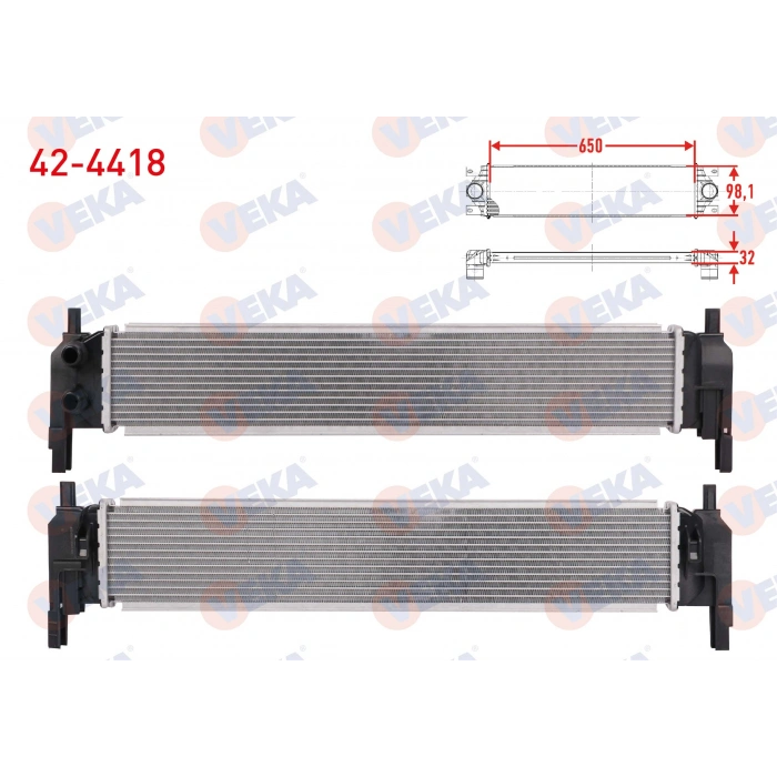 TURBO RADYATORU (INTERCOOLER) VOLKSWAGEN GOLF VII (5G1) 1.6 TDI 2012-