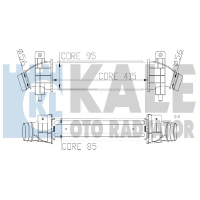 TURBO RADYATÖRÜ MONDEO 2.0 TDCI 01-06