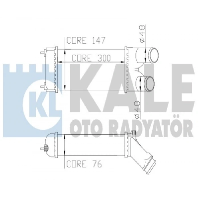 TURBO RADYATÖRÜ PARTNER/BERLINGO 1.6 HDI 08-