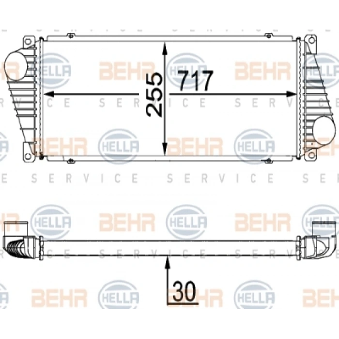 TURBO RADYATÖRÜ SPRT.CDI 901-902-903-904 95-06