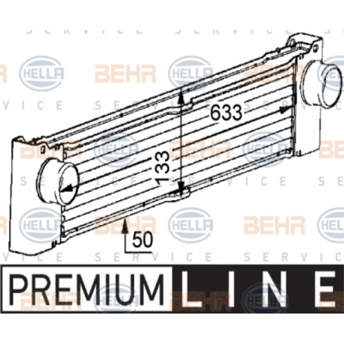 TURBO RADYATÖRÜ VITO.109,111,115,120.CDI-VIANO.2,2-3,0.CDI OM.646-OM.642 07+&