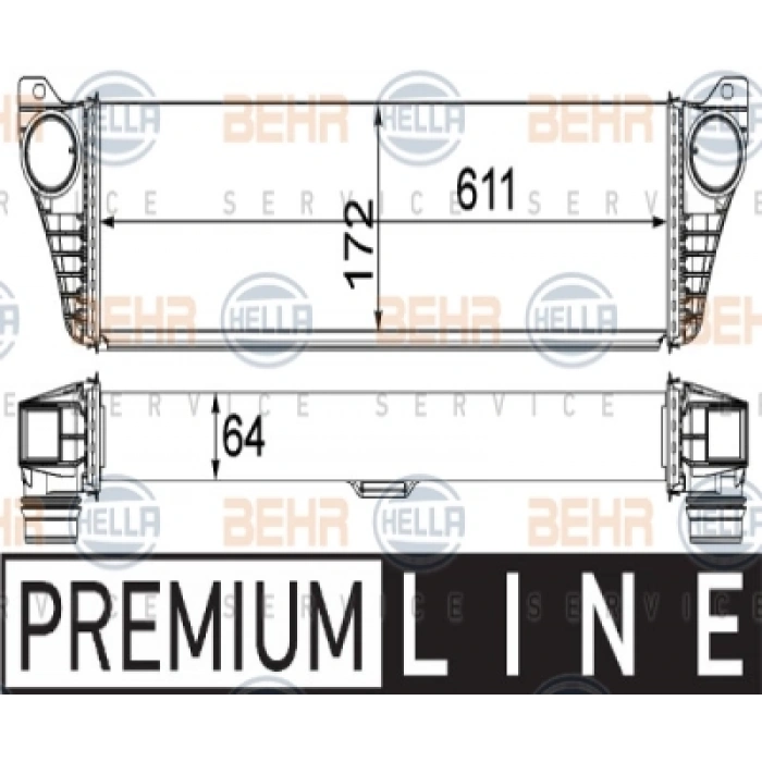 TURBO RADYATÖRÜ W639 OM651 10-