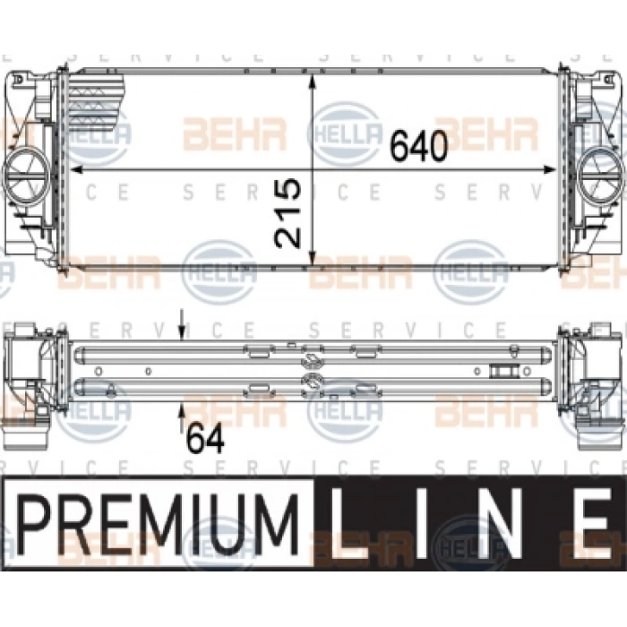 TURBO RADYATÖRÜ W906-907-910 SPRINTER-CRAFTER M651 09-