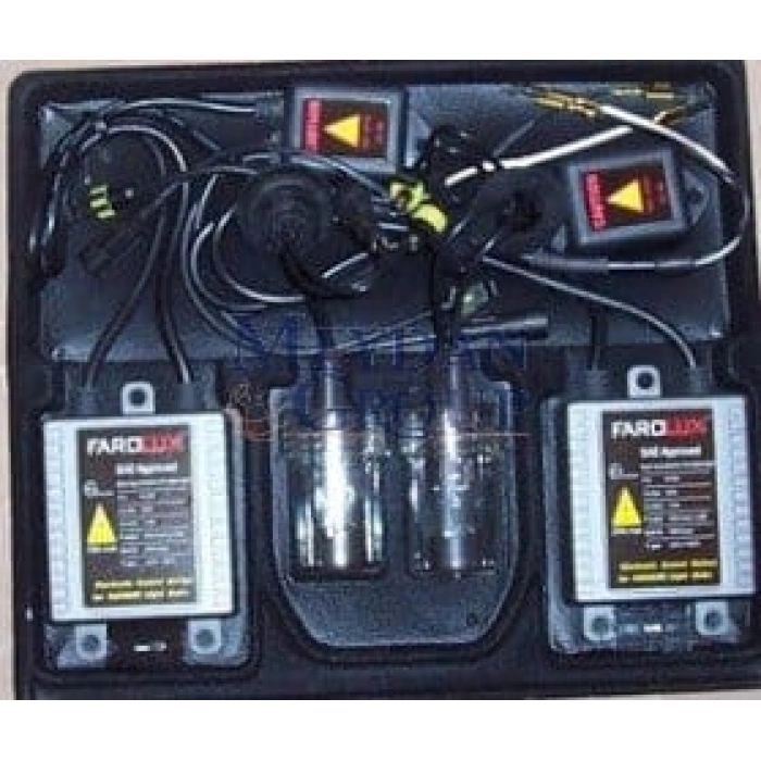 UNIVERSAL UNIVERSAL-; HID-H4 XENON AMPUL SETİ 12V 6000KW (ZENON SET) (FAROLUX)
