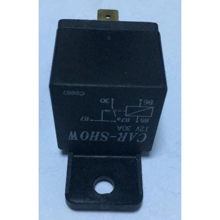 UNIVERSAL UNIVERSAL-; ROLE (5 UCLU) SİYAH 12V/30A TÜM JAPON/KORE ARAÇLARI İÇİN