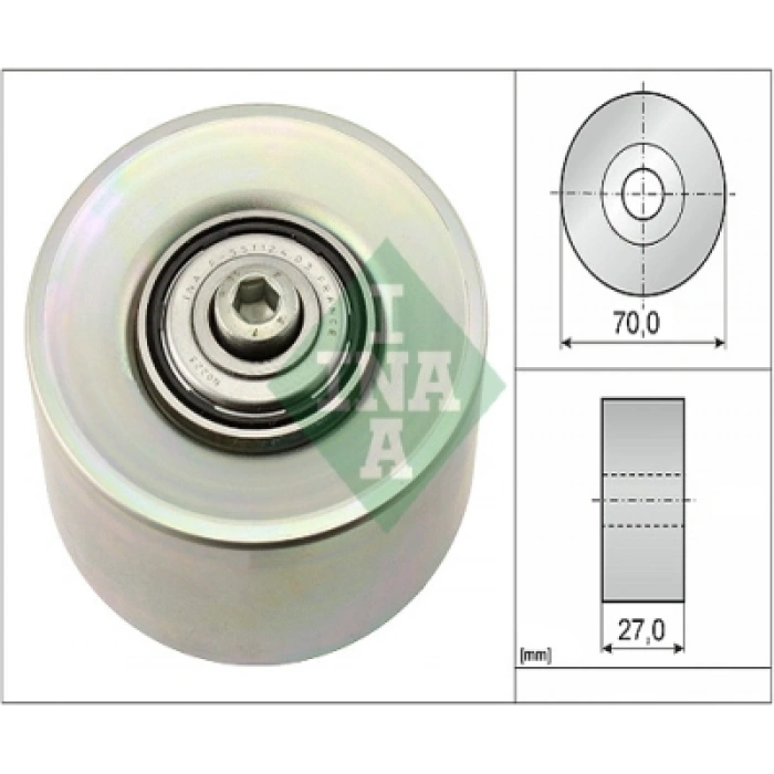V KAYIS GERGI RULMANI E46-E60-E61-E63-E64-E65-E66-X3 E83-X5 E53 M47N2-M57-M57N 00-10