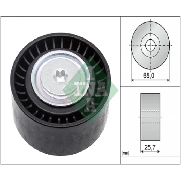 V KAYIS GERGI RULMANI EURO 5 (APV 3684) DB III/FIORINO/LINEA/BIPPER/NEMO 1,3 MJT 12-