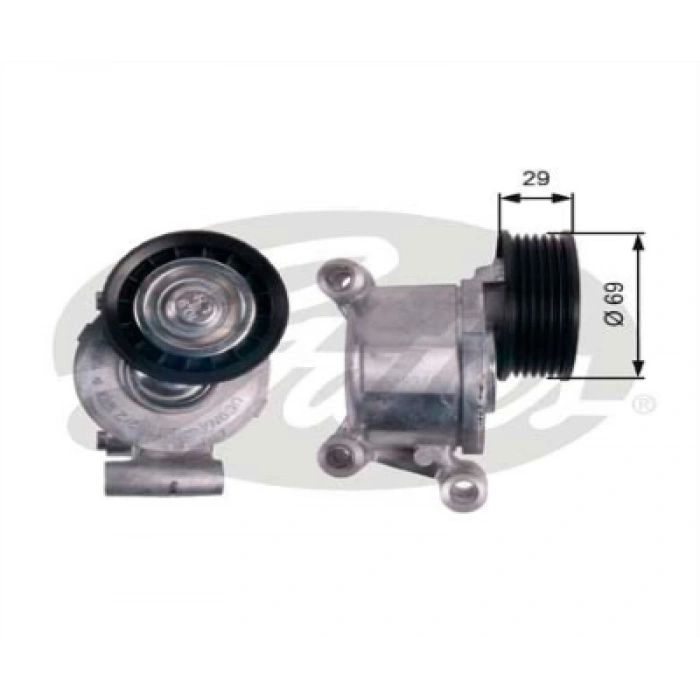 V KAYIS GERGI RULMANI FOCUS/C-MAX 1.8 TDCI 03-