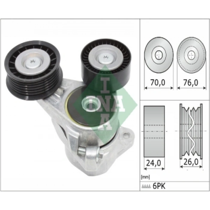 V KAYIS GERGI RULMANI FOCUS/C-MAX 1.8 TDCI 04-11