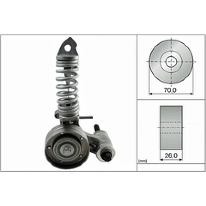 V KAYIS GERGI RULMANI KOMPLE ASTRA G-H CORSA B-C-D 1.2-1.4 96-