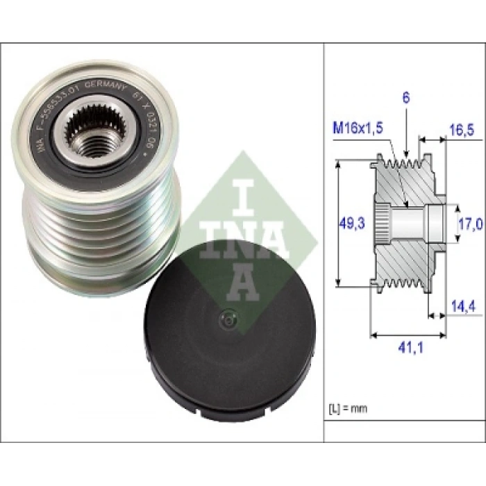 V KAYIS GERGI RULMANI MINI R56 W11B16 02-08