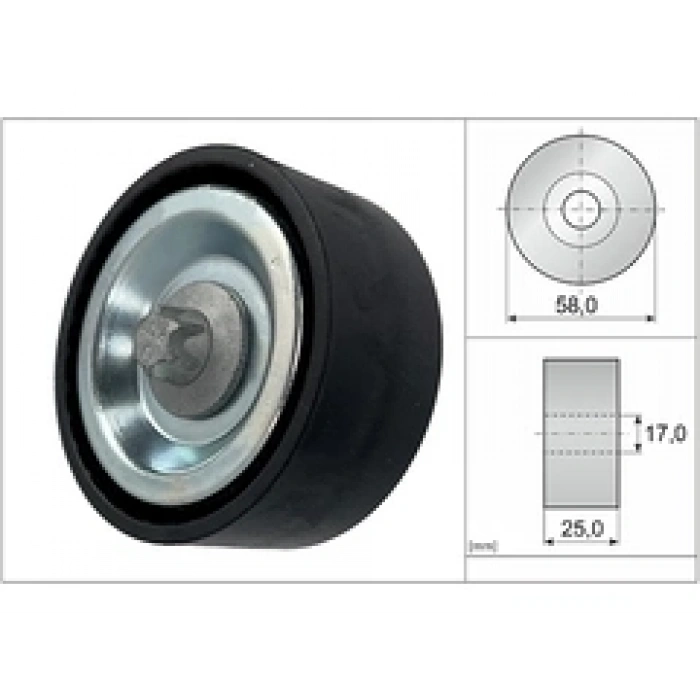 V KAYIS GERGI RULMANI ORTA W169-245 M266 04-12