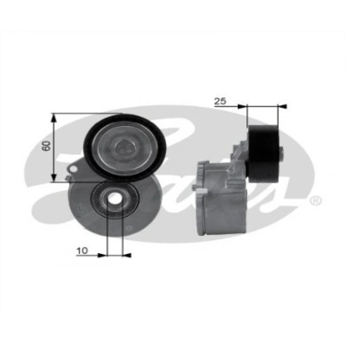 V KAYIS GERGI RULMANI - PARTNER / BERLINGO - 1.9 DW8 - 99-