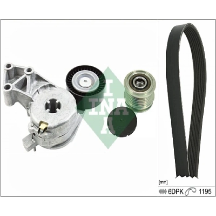 V KAYIS SETI 533 0076 30 + 535 0012 10 + 6DPK1195 GOLF4-GOLF5-BORA-JETTA-PASSAT-A3-LEON AKL-BGU-BSE-BLR-BLY-BVZ 1,6-2,0 FSI 97-