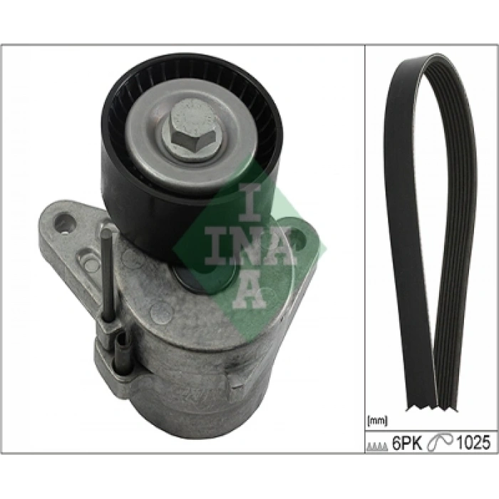 V KAYIS SETI 534 0552 10 + 6PK1025 GOLF7-A3-LEON-CADDY-TIGUAN CLHA-CRKB-CLHB-CRKA 1,6 TDI-2,0 TDI 13-